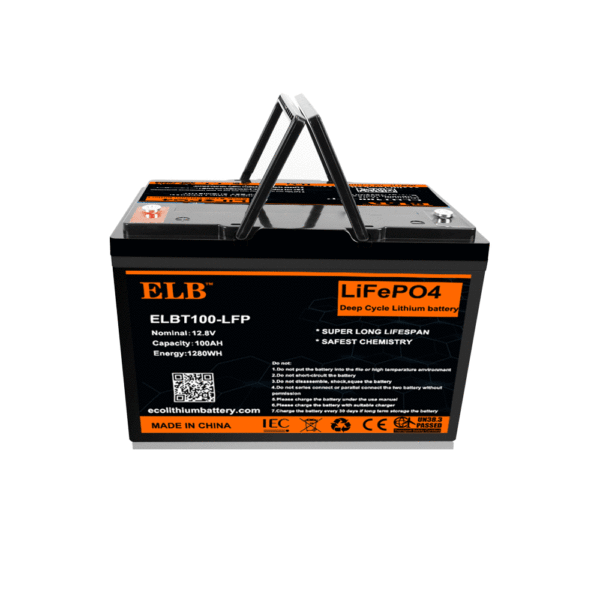 ELBT100 LFP 12V100AH LiFePO4 battery