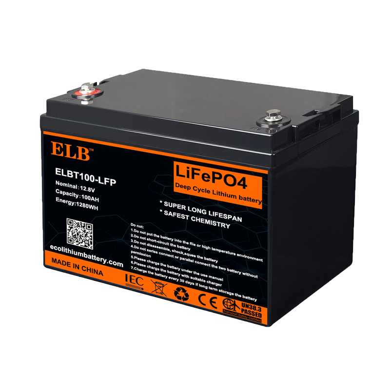 100Ah 12V LiFePO4 battery