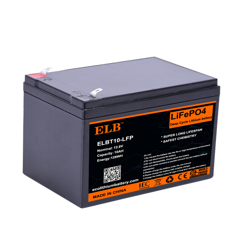 10Ah 12V LiFePO4 battery