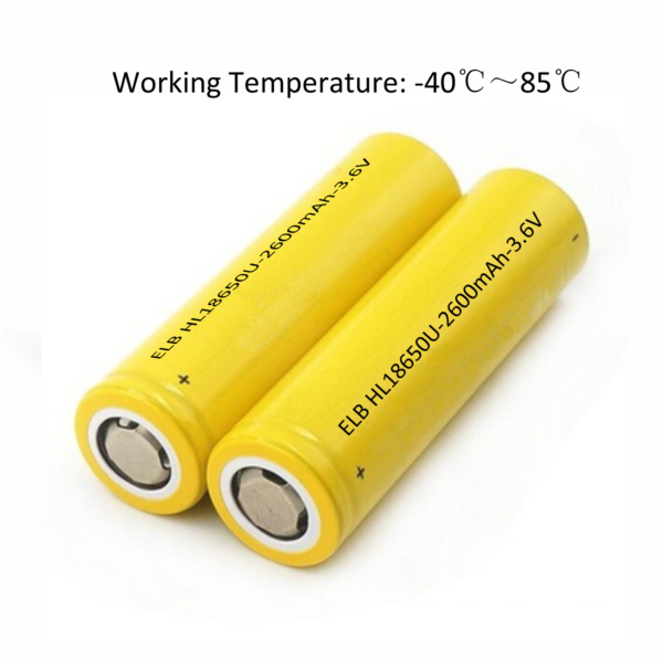 18650 2600mAh low temperature lithium batteries