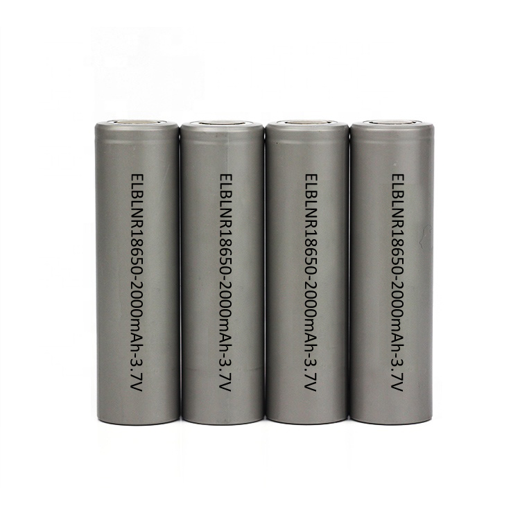 2000mAh 18650 rechargeable battery