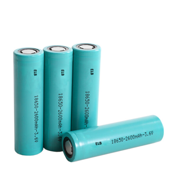 2600mAh 18650 rechargeable battery