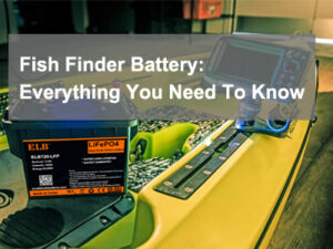 Fish finder battery