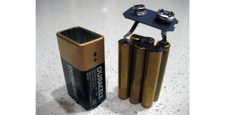 Alkaline Batteries inner structure