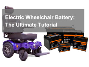 Electric Wheelchair Battery