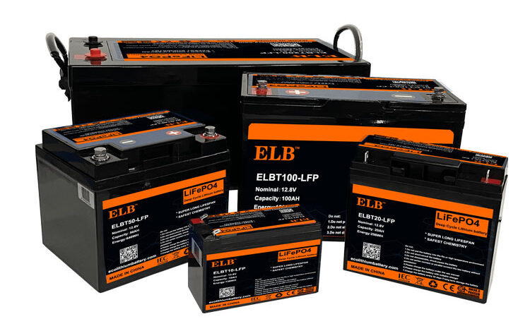 ELB 12V series lifepo4 lithium battery